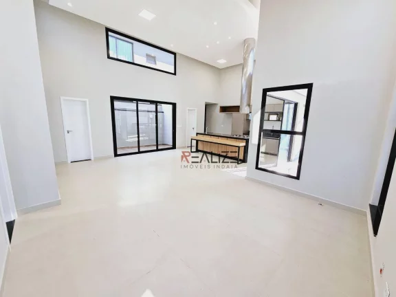 Imagem Casa de esquina com 3 suítes e escritório à venda, 233 m² por R$ 1.915.000 - Condomínio Fechado - Indaiatuba/SP