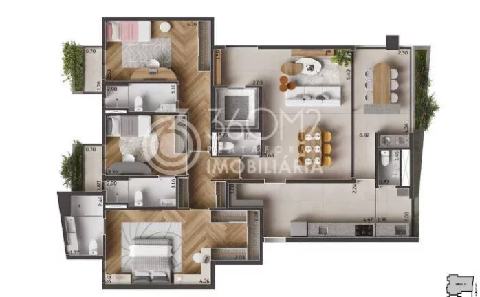 Imagem Apartamento para Venda em Santo André / SP no bairro Jardim