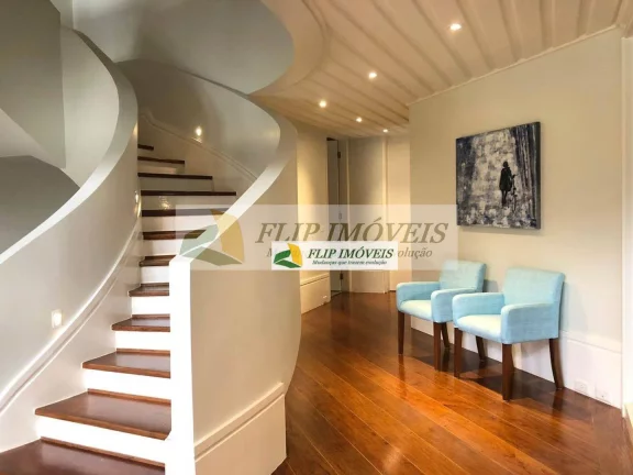 Imagem Apartamento duplex para venda com 670 m² com 4 suítes no miolo do Cambuí - Campinas - SP