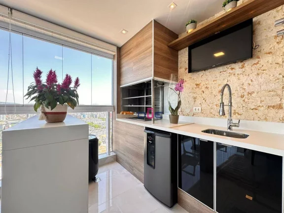 Imagem Apartamento com 3 dormitórios à venda, 136 m² por R$ 2.350.000 - Aparecida - Santos/SP