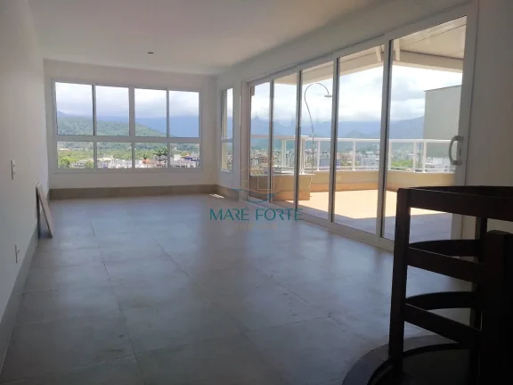 Imagem LINDA E AMPLA COBERTURA DUPLEX COM DESLUMBRANTE VISTA DEFINITIVA PARA A SERRA E MAR!!