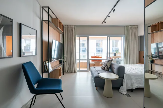 Foto do imóvel Studio com 1 Quarto à Venda, 45 m² em Campo Belo - São Paulo