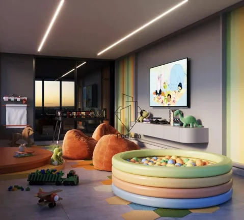 Imagem Apartamentos de alto padrão em condomínio Club com varanda / sacada gourmet em Parque Linear Parahyba I no Jardim Oceania / Bessa - AP2376