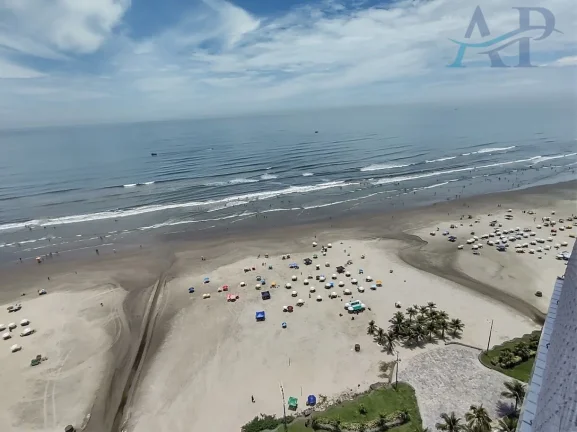 Imagem Apartamento Frente Mar em Praia Grande com 3 Dormitórios