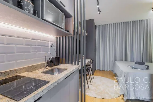 Imagem Santa Cecília Venda - Studio Mobiliado - 24m² - Sem vaga