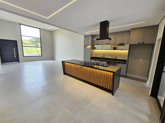 Imagem Casa alto padrão com 3 suítes e escritório à venda, 225 m² por R$ 2.300.000 - Condomínio Villa Sapezal - Indaiatuba/SP