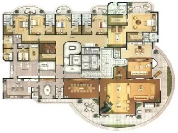 Imagem Edifício Vol D Oiseau Morumbi São Paulo Sp, apartamento à venda com 5 quartos em Morumbi São Paulo SP, apartment in SãoPaulo Brazil