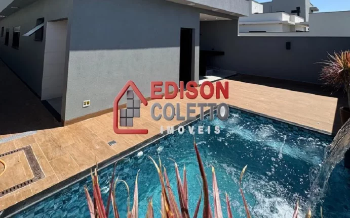 Imagem "Pronto para Morar" Casa recem construída a venda, Residencial Agápe, 3 Quartos, Piracicaba!!