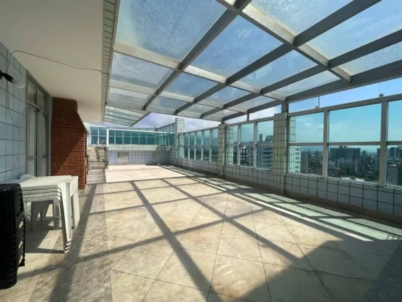 Imagem Cobertura com 4 dorms, Caiçara, Praia Grande - R$ 995 mil, Cod: 806