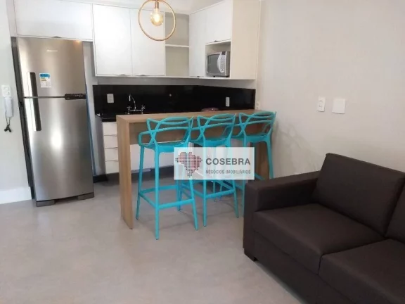 Imagem Apartamento com 1 dormitório para alugar, 36 m² por R$ 6.067,00/mês - Itaim Bibi - São Paulo/SP