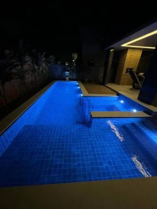 Imagem Casa de porteira fechada com sobrado e piscina privativa em condomínio fechado no Alphaville/PB Bayeux - CA0120