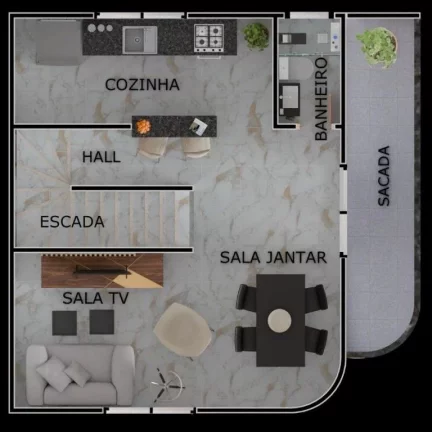 Imagem Casa em condomínio à Venda em Maracanã, Praia Grande - SP