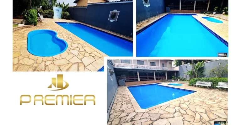 Imagem CHÁCARA A VENDA EM LOUVEIRA COM RENDIMENTO DE 0.62% - 2 PISCINAS E SALÃO PARA + 100 PESSOAS.