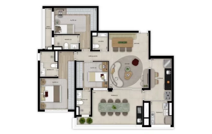 Imagem Grand High Residences Alto da Boa Vista