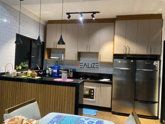 Imagem Casa com moveis planejados e 3 dormitórios à venda, 110 m² por R$ 695.000 - Jardim dos Sabiás - Indaiatuba/SP