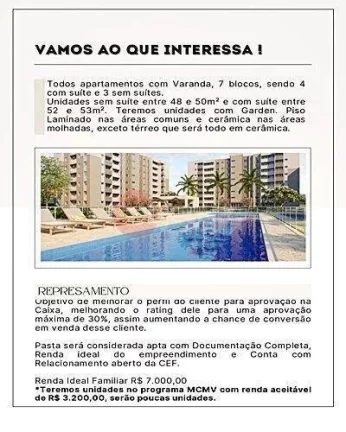 Imagem Apartamento com 2 dormitórios à venda, 53 m² - Nova São Pedro - São Pedro da Aldeia/RJ