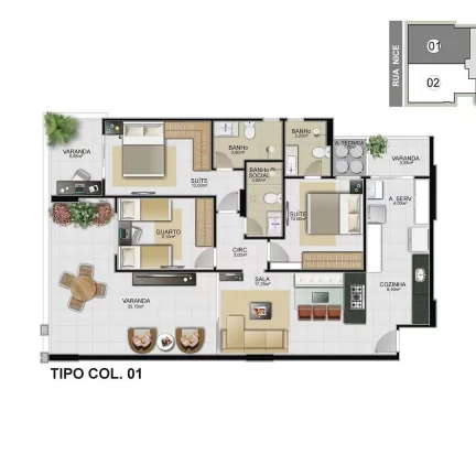 Imagem APARTAMENTO RESIDENCIAL em GUARAPARI - ES, PRAIA DO MORRO