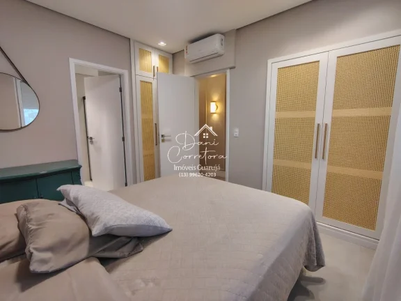 Imagem Imperdível apartamento à venda em Guarujá-SP, Pitangueiras: 3 quartos, 1 suíte, 2 salas, 3 banheiros, 1 vaga, 130m².