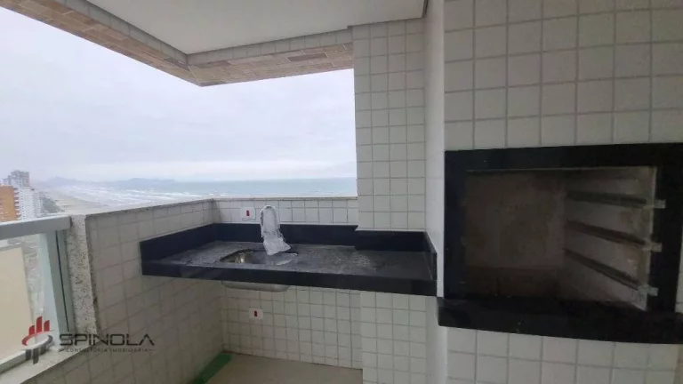 Imagem Apartamento com 3 dormitórios à venda, 117 m² por R$ 930.000,00 - Vila Caiçara - Praia Grande/SP