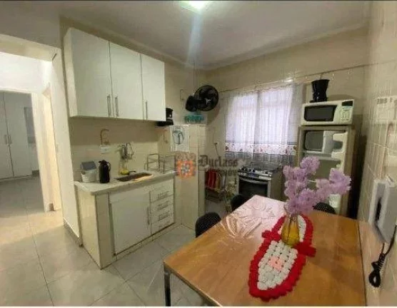 Imagem Apartamento com 1 dormitório à venda, 59 m² por R$ 318.000,00 - Canto do Forte - Praia Grande/SP