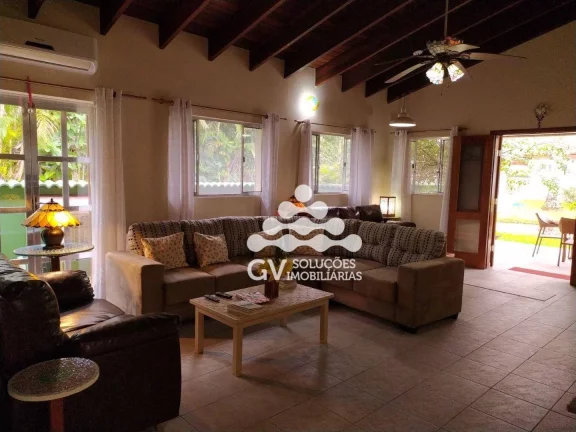 Imagem Casa com 4 dormitórios à venda, 412 m² por R$ 3.000.000,00 - Condomínio Recanto da Lagoinha - Ubatuba/SP