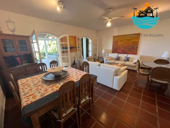 Imagem Casa a Venda em Juquehy Pé na Areia, aluguel de temporada em Juquehy com 4 dormitórios, 2 suítes c/vista ao mar, max. 10 pessoas | Juquehy Imobiliária