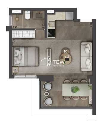Imagem Apartamento à venda no bairro Moema - São Paulo/SP, Zona Sul