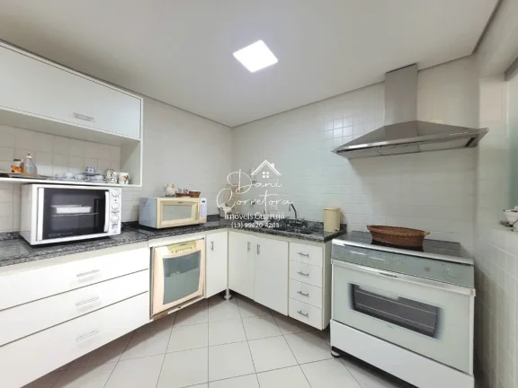 Imagem Apartamento à venda no Morro do Maluf, Guarujá-SP: 3 quartos, 3 suítes, 2 salas e 186m² - Imperdível!
