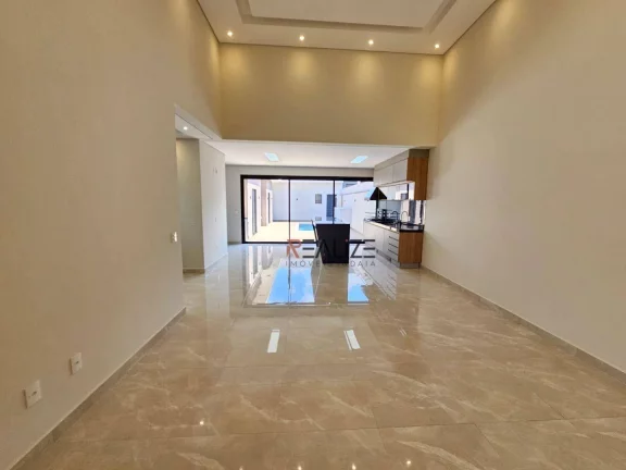 Imagem Casa térrea com 3 suítes e escritório à venda, 205 m² por R$ 1.600.000 - Condomínio Residencial Evidências - Indaiatuba/SP
