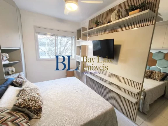 Imagem Apartamento de 83m² com 2 Dormitórios (1 Suíte), 2 Vagas e Lazer Completo