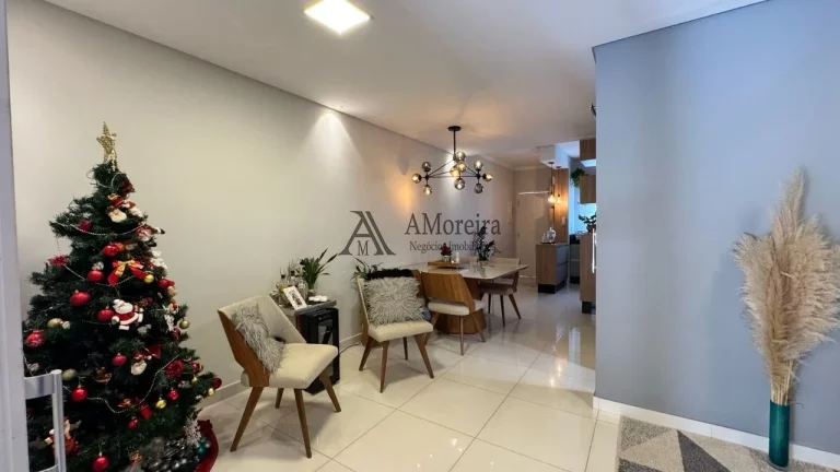 Imagem Casa em Condomínio à Venda em Jundiaí-SP Residencial Thina: 3 Quartos, 1 Suíte, 2 Salas, 3 Banheiros, 2 Vagas de Garagem - Jardim Carolina, 110m²