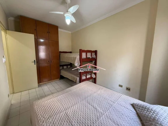 Imagem Apartamento com 1 dormitório à venda, 46 m² por R$ 300.000 - Tupi - Praia Grande/SP