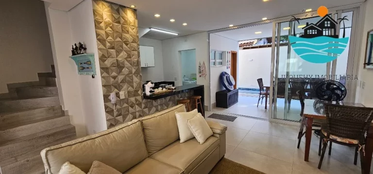 Imagem Aluguel Anual em Juquehy, Casa a Venda - com 3 suítes, lado direito, piscina e churrasqueira privativa máx. 8 pessoas | Juquehy Imobiliária