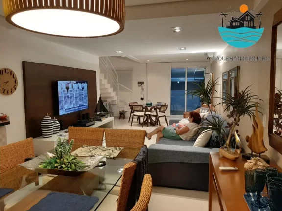 Imagem Casa para alugar em condomínio fechado em Juquehy com 4 dormitórios, 2 suíte, 50m da praia - Acomodação máx. 10 pessoas | Juquehy Imobiliária