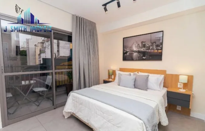 Imagem STUDIO 24m², TODO REFORMADO, COM ARMÁRIOS, LINDA DECORAÇÃO.