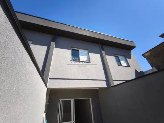 Imagem Sobrado com 160 M², 03 dormitórios sendo 01 suíte, 1 banheiro social e lavabo, sala para dois amb...