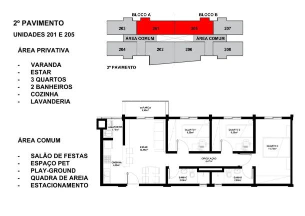 Imagem Apartamento 2 quartos, 52 m2, Colombo. Novo. R$ 249.990,00.