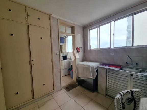 Imagem Apartamento Padrão de 3 dormitórios com vista total das praias de Santos