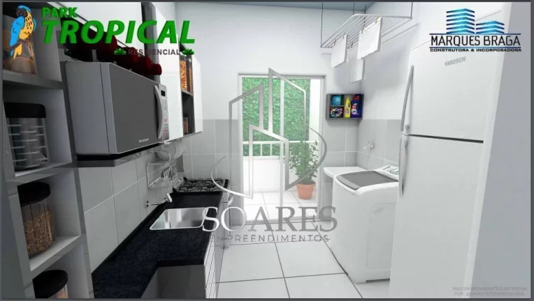 Imagem PARK TROPICAL Apartamentos com sacada ou quintal opcional