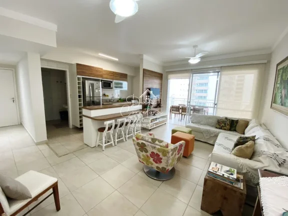 Imagem Apartamento à venda em Guarujá-SP, Vila Alzira: 3 quartos, 1 suíte, 2 salas, 2 banheiros, 2 vagas, 121m². Venha conferir!