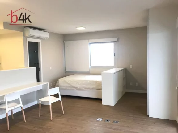 Imagem Apartamento com 1 dormitório para alugar, 45 m² por R$ 4.347,00/mês - Chácara Santo Antônio (Zona Sul) - São Paulo/SP