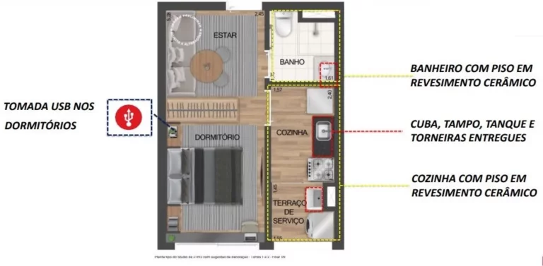 Imagem STUDIO RESIDENCIAL em São Paulo - SP, Ipiranga