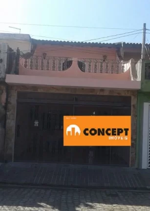 Imagem Sobrado com 3 dormitórios à venda, 180 m² por R$ 550.000,00 - Parque Maria Helena - Suzano/SP