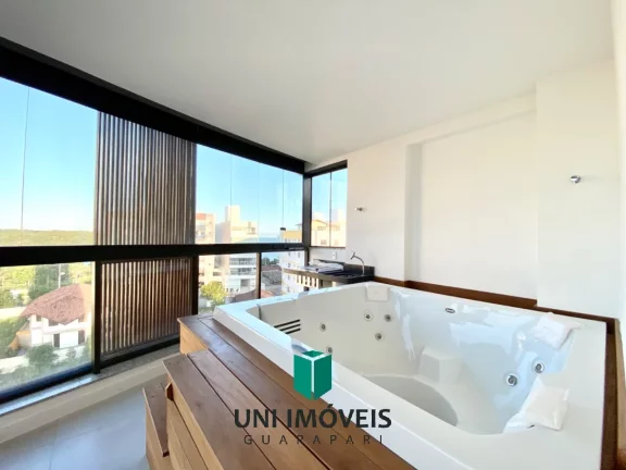 Imagem Exclusividade! Luxuoso Apartamento a venda na Praia de Bacutia com Varanda Gourmet e Hidro Spa!