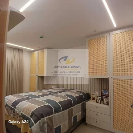 Imagem Vendo Apartamento, Porteira Fechada, Vista Mar, com 53 m², 2 suítes, sala p/ 2 ambientes e 1 vaga