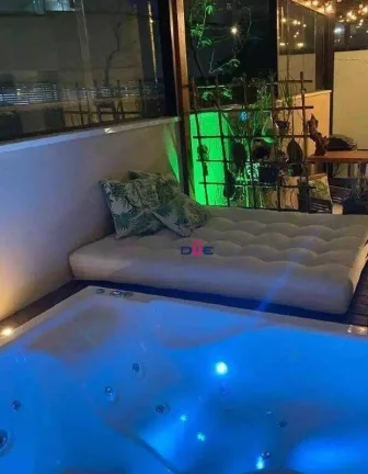 Imagem Apartamento Garden com 2 dormitórios à venda, 98 m² por R$ 960.000 - Marapé - Santos/SP