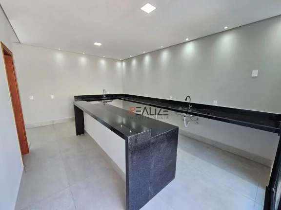 Imagem Casa térrea em condomínio com 3 suítes e escritório à venda, por R$ 1.450.000 - Indaiatuba/SP
