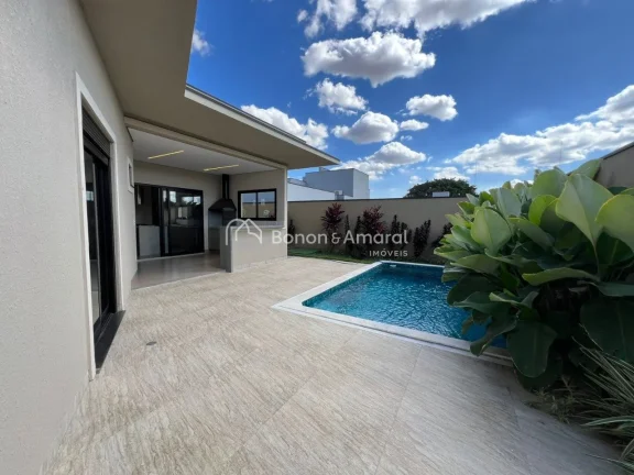Imagem Casa térrea nova à venda no Condomínio Royal Garden, Parque Brasil 500, Paulínia.

Casa térrea ...