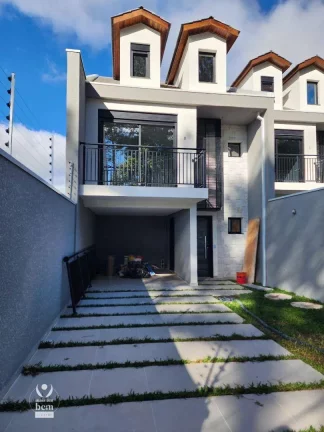 Imagem Sobrado com 190 m², 3 quartos, 3 Suites, Churrasqueira, com Quintal à venda por R$ 1.430.000 - Campo Comprido - Curitiba/PR