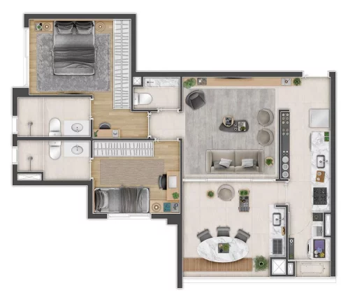 Imagem Triu 1722 - Residencial